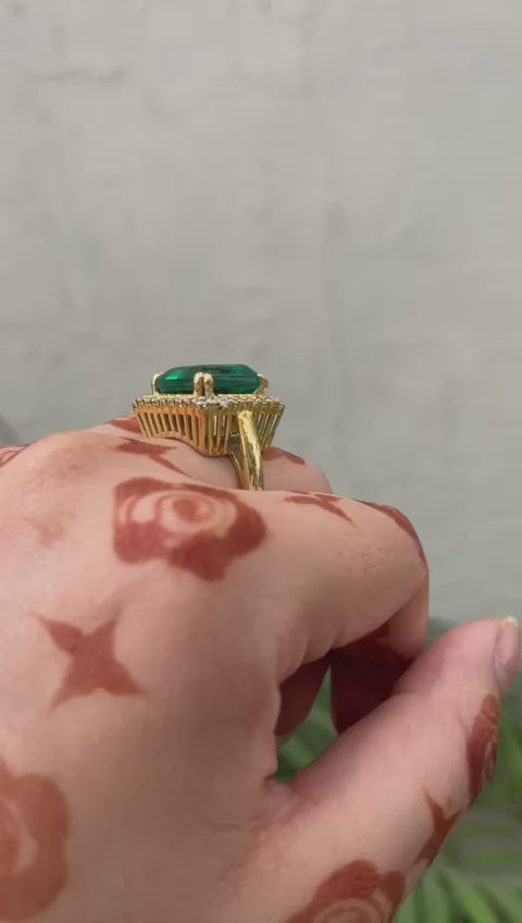 Jaipur Gemstone Emerald Ring With Certified Panna Astrological Stone Stone  Emerald Silver Emerald Silver Plated Ring Price in India - Buy Jaipur  Gemstone Emerald Ring With Certified Panna Astrological Stone Stone Emerald